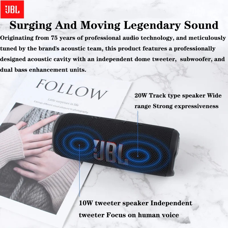 JBL Flip 6 IP67 Waterproof Wir - огляд і ціна Jbl Speaker Flip 6