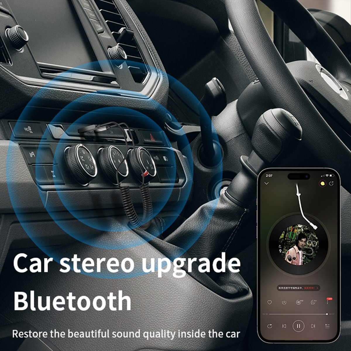 A85P AUX Car Bluetooth 5.4 Rec - огляд і ціна Bluetooth Adapter Receiver