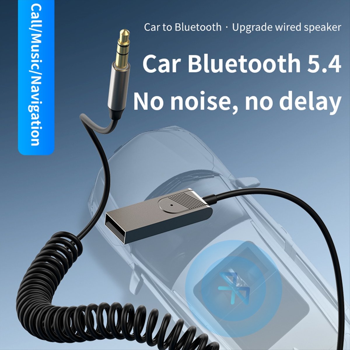 A85P AUX Car Bluetooth 5.4 Rec - огляд і ціна Bluetooth Adapter Receiver