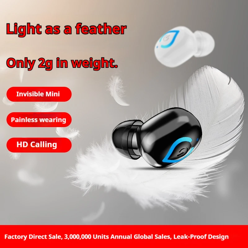 Mini Wireless Bluetooth Headph - огляд і ціна Bluetooth Headset On Ear