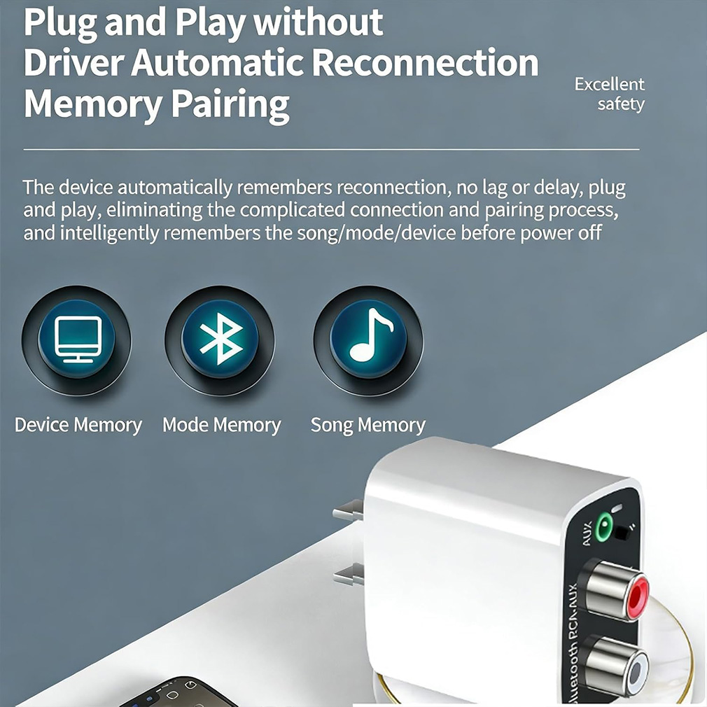 Wireless Audio Bluetooth Recei - огляд і ціна Bluetooth Adapter Receiver
