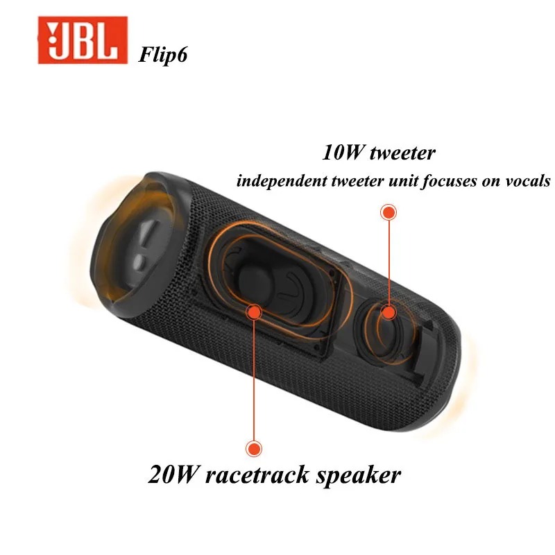 JBL FLIP6 Durable Portable Aud - огляд і ціна Jbl Speaker Flip 6