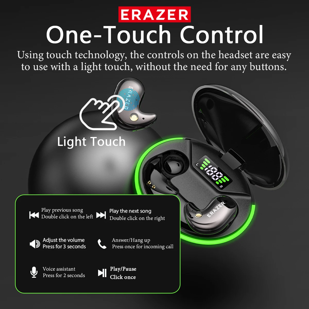 EARZER XF58 In-Ear Bluetooth H - огляд і ціна Usb C Earphone