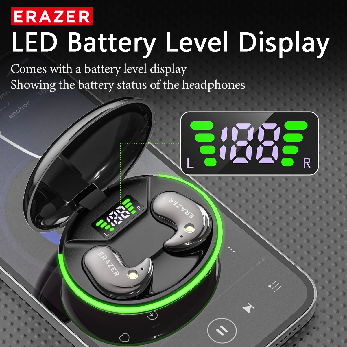 EARZER XF58 In-Ear Bluetooth H - огляд і ціна Usb C Earphone