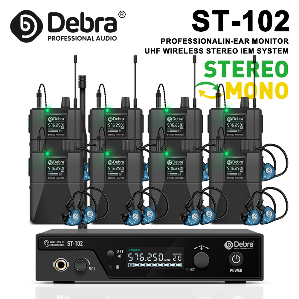 Debra ST-102 UHF IEM Stereo Wi - огляд і ціна In Ear Monitor Iem