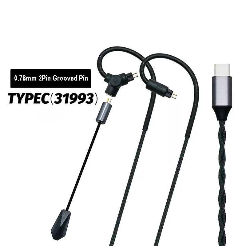 0.78 QDC MMCX Gaming Earphone  - огляд і ціна Usb C Earphone